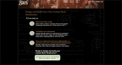 Desktop Screenshot of build-a-bach.com